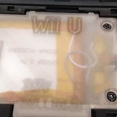 Wii U GamePad Large Battery Shell