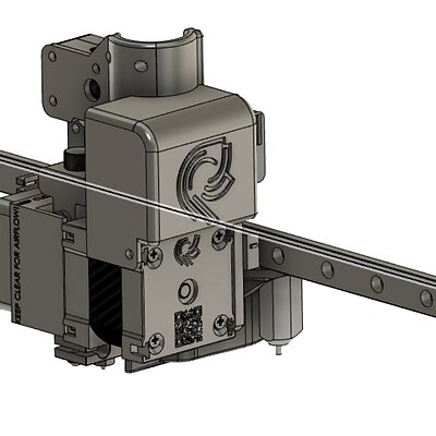 Hemera Filament Sensor Mount for Railcore