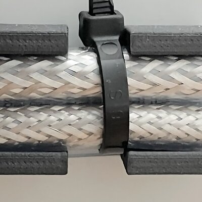 Dual Cable Zip Tie Bracket 10 mm