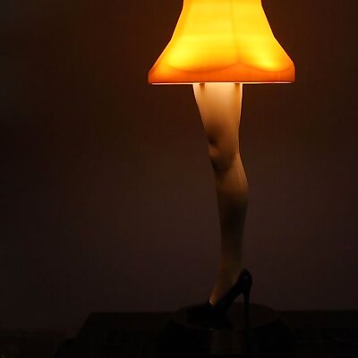 A Christmas Story Leg Lamp  Biggerized