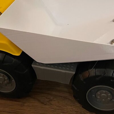 Toy Dump Truck Bed and Hinge