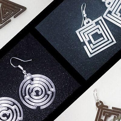 Labyrinth Earrings