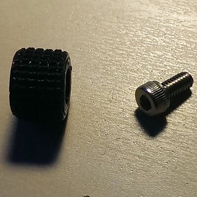 Thumbscrew Top for standard M4 hex screw