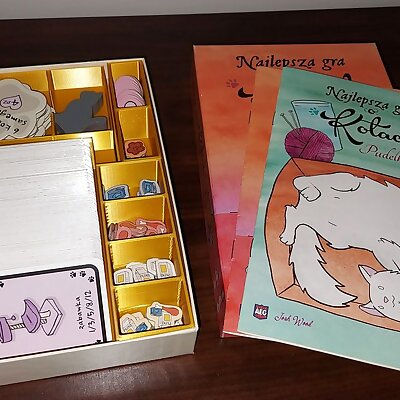 Cat Lady addon board game insert