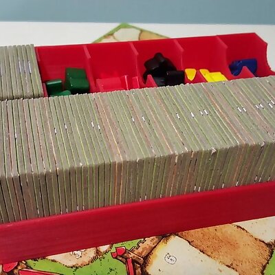 Carcassonne compact organiserbox