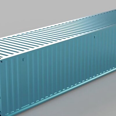 HO scale container 40ft pikocompatible