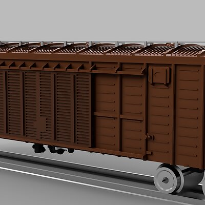 Russian boxcar series 11270 HO scale