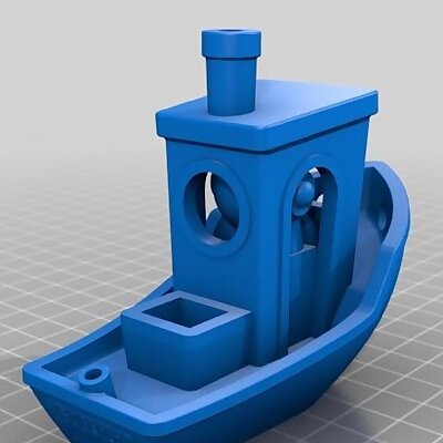 Marvin in 3DBenchy