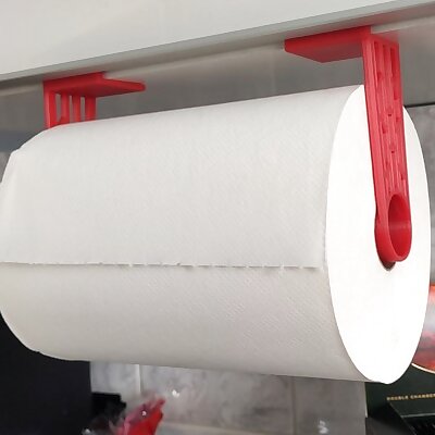 Paper Towel Holder for 18mm shelf large roll 17cm