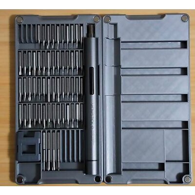 Wowstick case with magnetic bit holders fully parametric