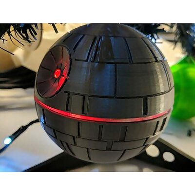 Death Star Ornament with Sound and Light