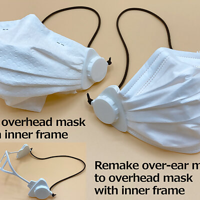 Overhead Mask Clip with Inner Frame