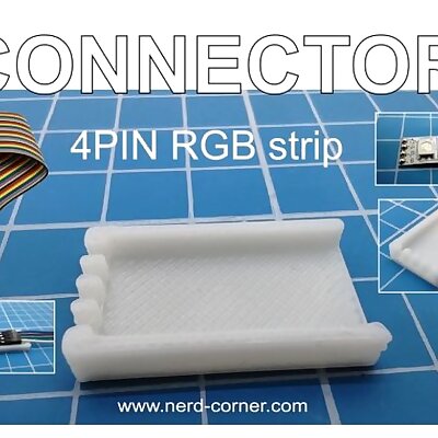 connector 4PIN RGB strip