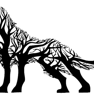 2D Tree Wolf