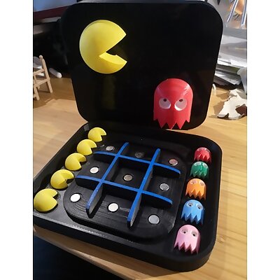 Case for Pac Man Tic Tac Toe