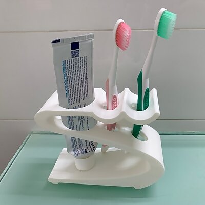 Toothbrush Holder for two brushes