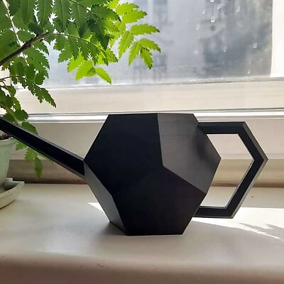 Dodecahedron watering can