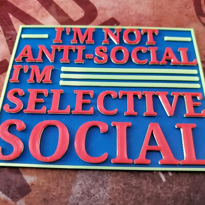 Anti social