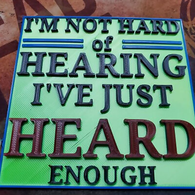 Hard of hearing