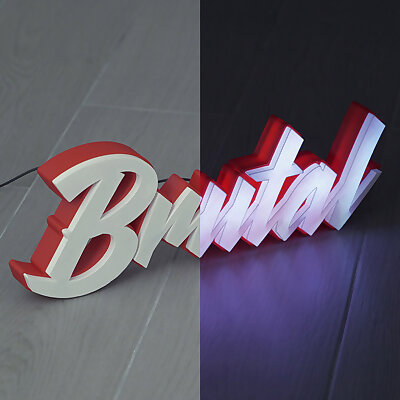 LED Marquee Brutal