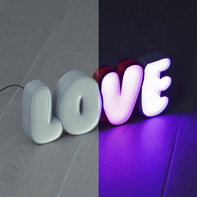 LED Marquee Love