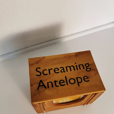 Kingdom Death Screaming Antelope Card Box