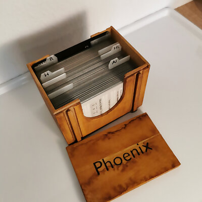 Kingdom Death Phoenix Card Box