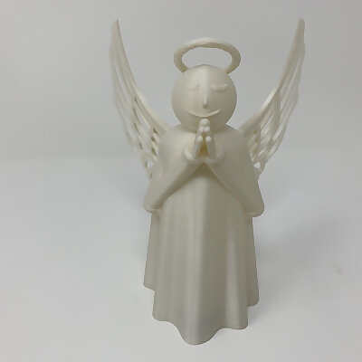 A 3D Printed Animated Angel Christmas Tree Topper