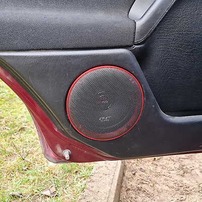 Grille adapter for Golf 3 door speakers 65 inches 165 cm