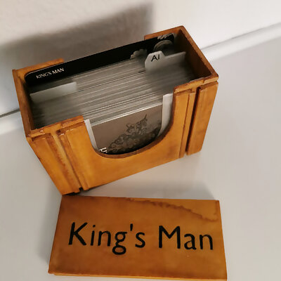 Kingdom Death Kings Man Card Box