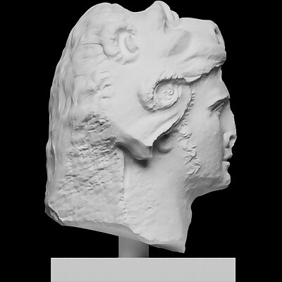 Portrait of Mithridates VI Eupator king of Pontos from 120 to 63 BC