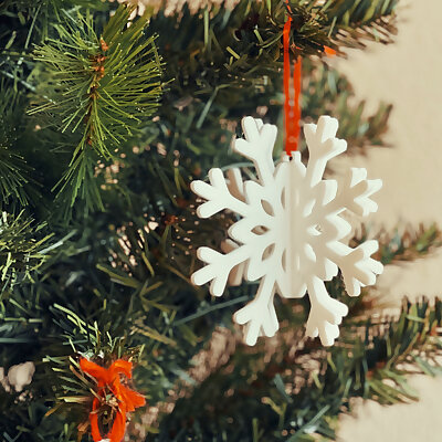 Snowflake Flatpack Ornament