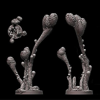 Crater Berry 3  fantasy plant for tabletop gaming