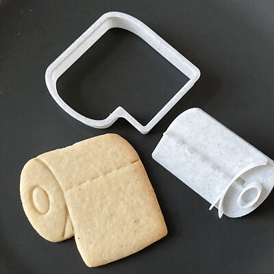 Toilet Paper Cookie Cutter