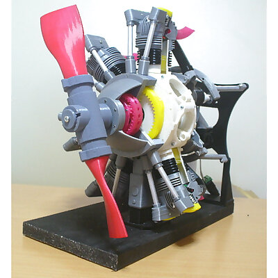 Radial Engine 7Cylinder Optional Parts Kit 2