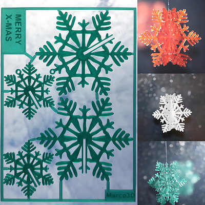 XMAS Snowflake Card