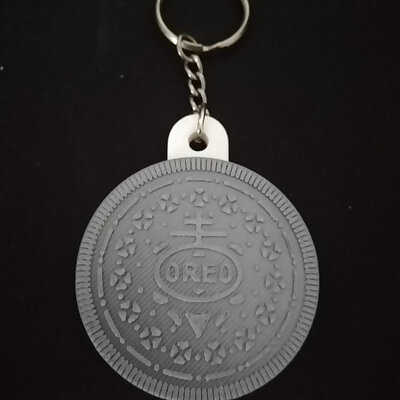 Oreo keychain