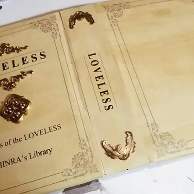 Loveless Book Filigree  Final Fantasy VII  Crisis Core