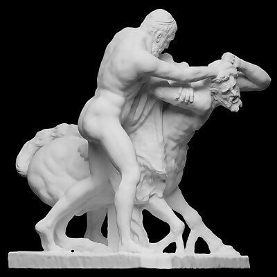 Group of Hercules slaying the Centaur Nessus
