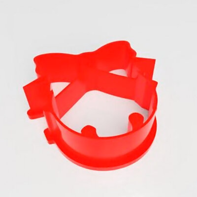 Jingle Bell and Bow Cookie Cutter