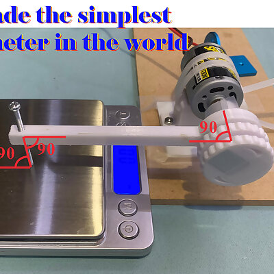 Simplest Dynamometer in the world