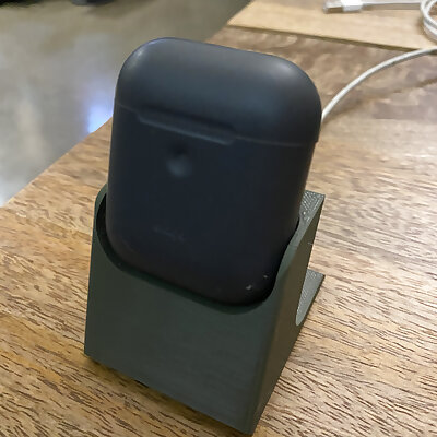Air pod with case charging stand