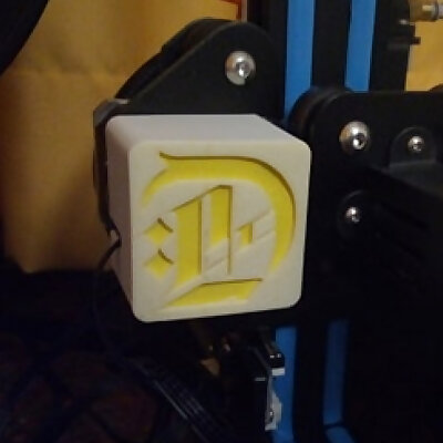 X Axis Cover for CR10  Remix with my logo