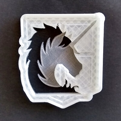 Attack On Titan military police regiment insignia cookie cutter