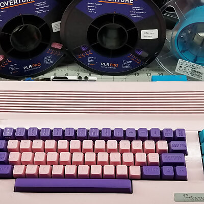 Commodore 64 key caps CBM Stem