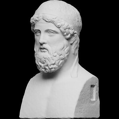 Portrait of a Man on a Herm known as Anacreon