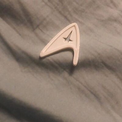 Starfleet command badge
