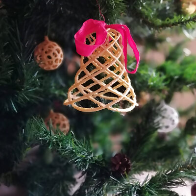 Bell for christmas tree inspired by the tree of life EXPO 2016