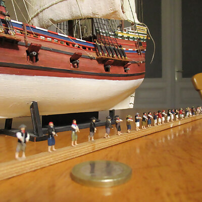 Sailors and Officers to Crew Model Ships 15601670