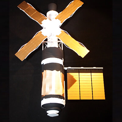 Skylab launch and orbital models